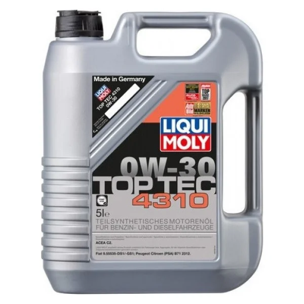 Liqui Moly Top Tec 4310 0W-30 5 lt Motor Yağı - 2022 - Görsel 3