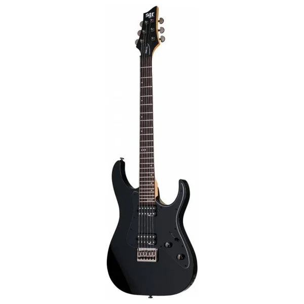 Schecter Banshee-6 SGR Gloss Black Elektro Gitar - Görsel 7