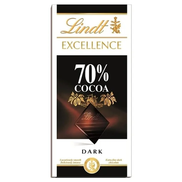 Lindt Excellence Dark %70 Kakao 100 gr Çikolata - Görsel 3