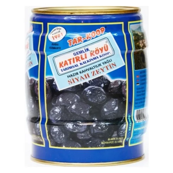 Katırlı Köyü 1 kg Hazır Kahvaltılık Siyah Zeytin - Görsel 2