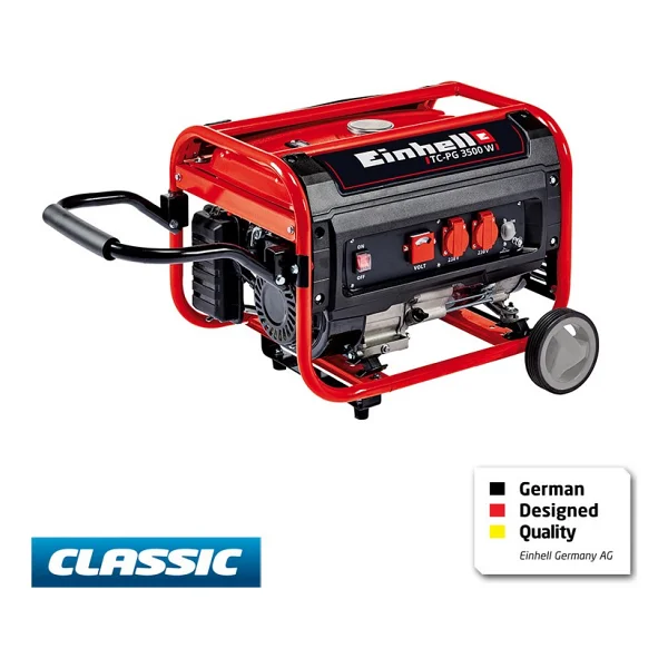 Einhell TC-PG 4.4 kVA İpli Benzinli Jeneratör - Görsel 8