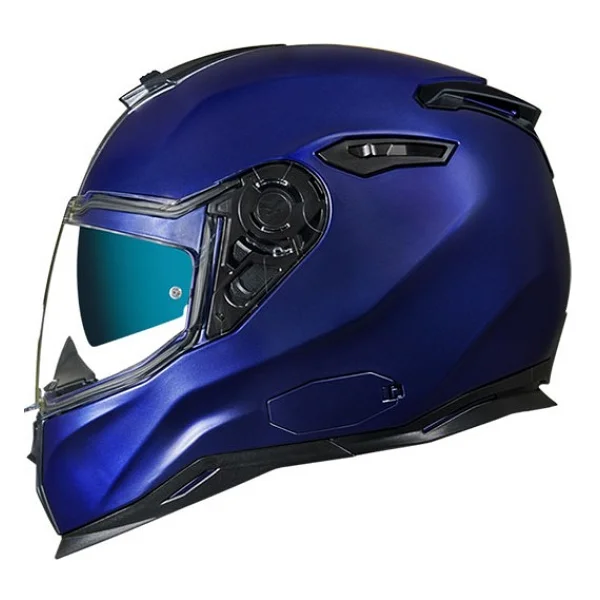 Nexx SX.100 Mat Mavi Full Face Motor Kaskı - Görsel 5