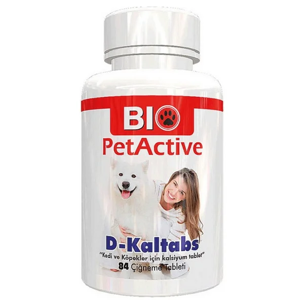 Biopet Active D-Kal Tabs 84 Tablet - Görsel 2