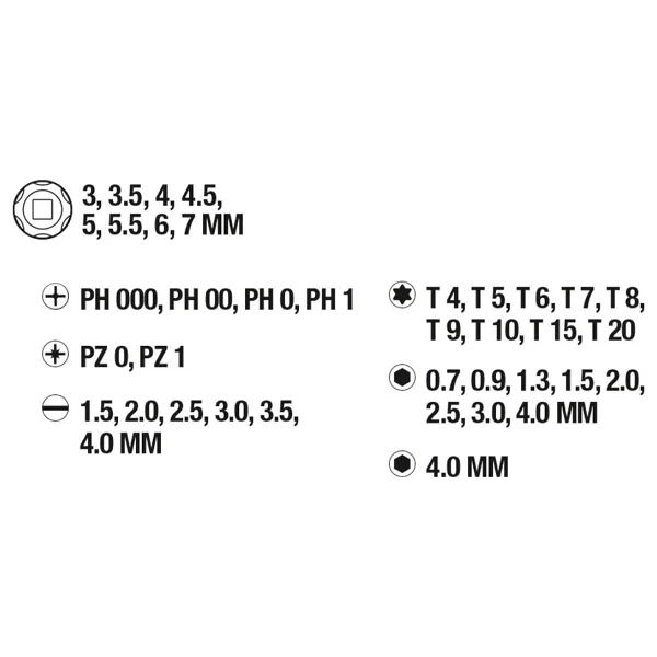 Kwb 49115700 40 Parça Elektronikçi Tornavida Seti - Görsel 5