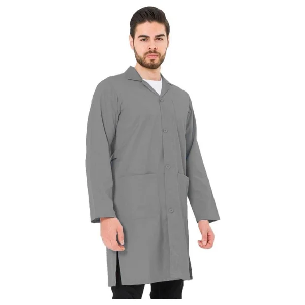Şensel, Erkek Önlük, Gri (94E131) Doktor, Eczacı, Öğretmen - Görsel 2