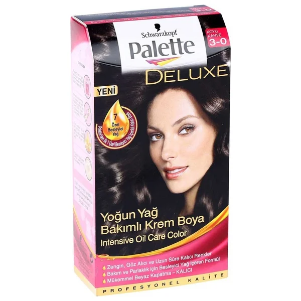 Palette Deluxe 3.0 Koyu Kahve Saç Boyası - Görsel 8