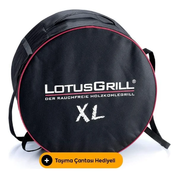 LotusGrill XL Turuncu Dumansız Kömürlü Mangal - Görsel 2