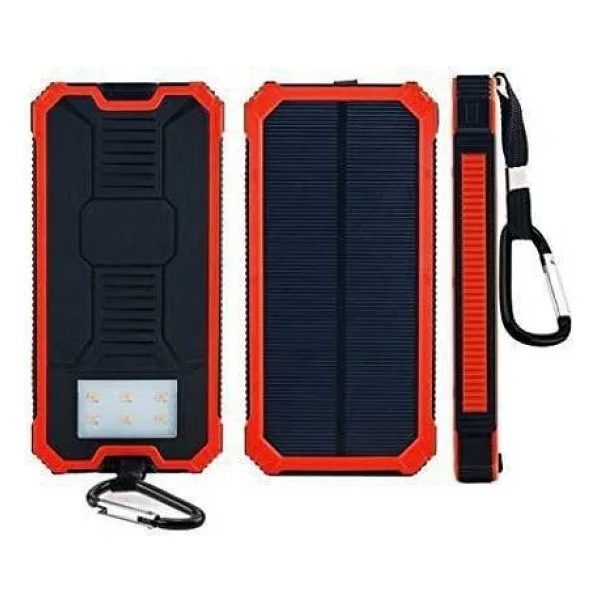 Angel Eye 18000 Mah Solar Güneş Enerjili 6 LED Işıklı Powerbank - Görsel 2
