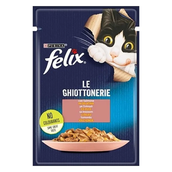 Felix Somonlu 85 gr 26'lı Yetişkin Kedi Yaş Maması - Görsel 3