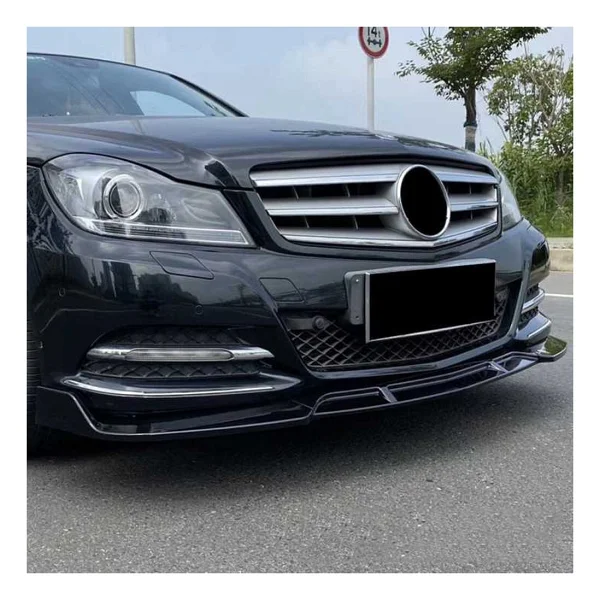 Cmk Mercedes W204 2007-2014 On Lip Brabus Piano Black (Amg) - Görsel 2