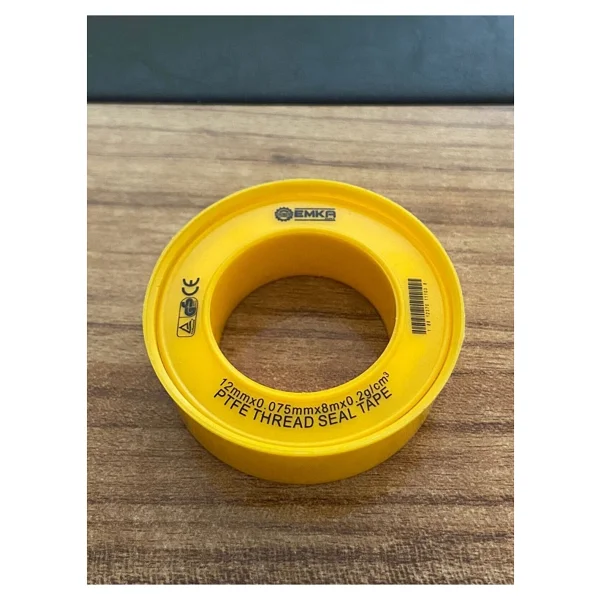 Emka Teflon Bant 12MM Kalınlık 8 Metre Uzunluk - Görsel 2