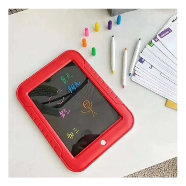Magic Pad Sihirli Işıklı Kalemli Pilli Öğretici Pad - Görsel 5