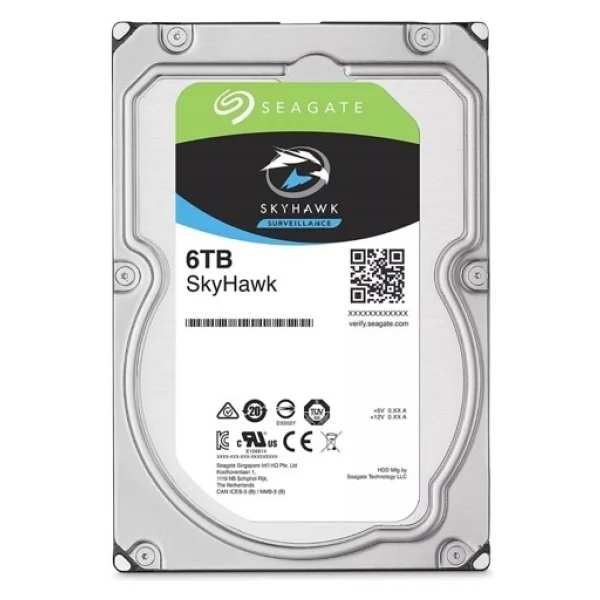 Seagate SkyHawk ST6000VX001 SATA 3.0 5900 RPM 3.5" 6 TB Harddisk - Görsel 2