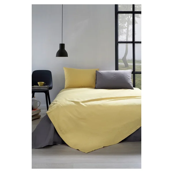Özdilek Colormix Çift Kişilik Pike Takımı Mint-İndigo - Görsel 3