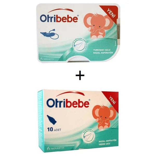 Otribebe Nazal Burun Aspiratörü ve 10'lu Yedek Uç - Görsel 4