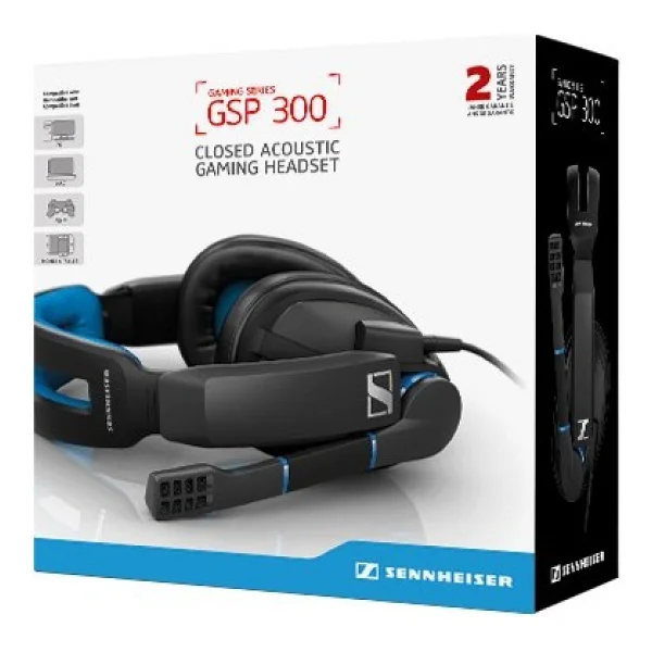 Sennheiser GSP 300 Kablolu Kulak Üstü Oyuncu Kulaklığı - Görsel 3