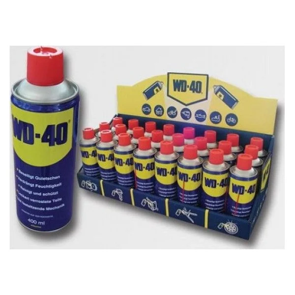 Wd40 Çok Amaçlı Yağlama Spreyi ve Pas Sökücü 24 Adet 1Koli 400 ML - Görsel 2