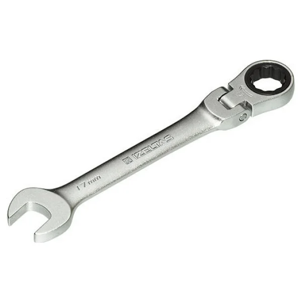 İzeltaş 0345020015 15 mm Mafsallı Kombine Cırcır Anahtar - Görsel 3