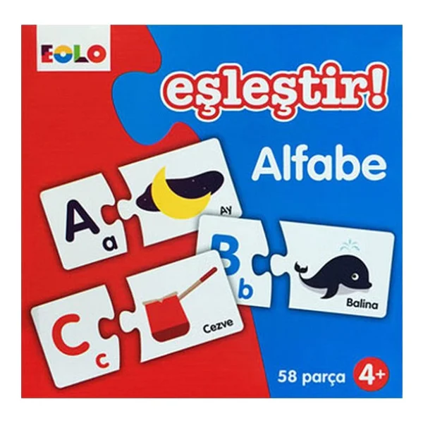 Eolo Alfabe Eşleştir Kartları - Görsel 2