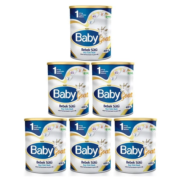 Baby Goat 1 Keçi Sütü 400 gr 6 Adet - Görsel 3