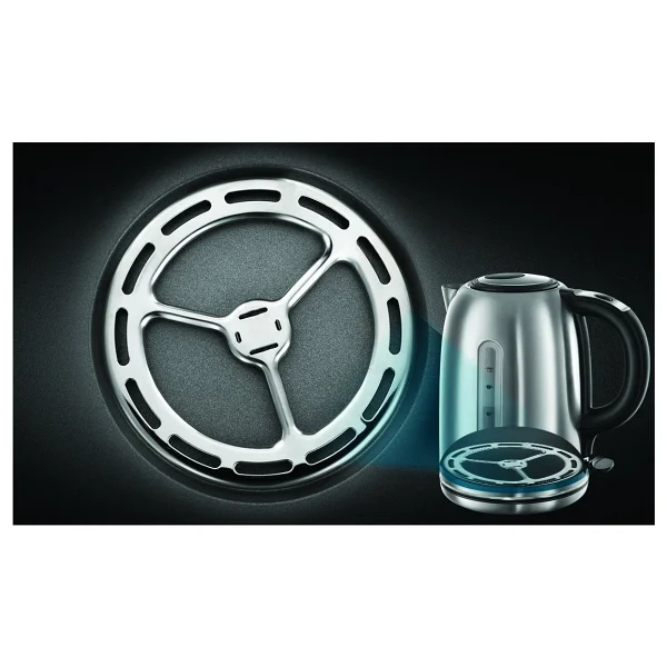Russell Hobbs 21040-70 Buckingam Digital 2400 W 1.7 lt Çelik Kettle - Görsel 4