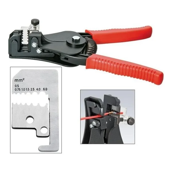 Knipex 12 21 180 180 mm Kablo Soyucu - Görsel 2