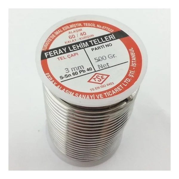 Feray Lehim Teli 500Gr 3Mm 60/40 - Görsel 2