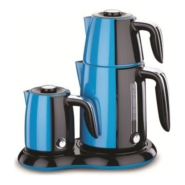Korkmaz A367-03 Mavi 2200 W Kahve ve Çay Makinesi - Görsel 3