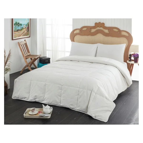 Komfort Home Tek Kişilik Kaz Tüyü Yorgan 155x215 cm - Görsel 2