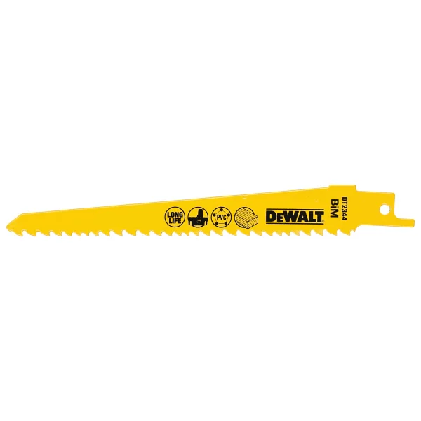 Dewalt Dt2344 Ahşap Kesim Tilki Kuyruğu Testere Bıçağı Ahşap , Plastik 5Ad. - Görsel 2