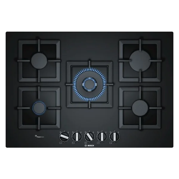 Bosch PPQ7A6B20 Wok Gözlü 75 cm Siyah Cam Ankastre Ocak - Görsel 6