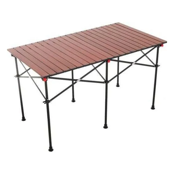 FreeCamp 8830-H5-C 124x70 cm Alüminyum Katlanır Kamp Masası - Görsel 2