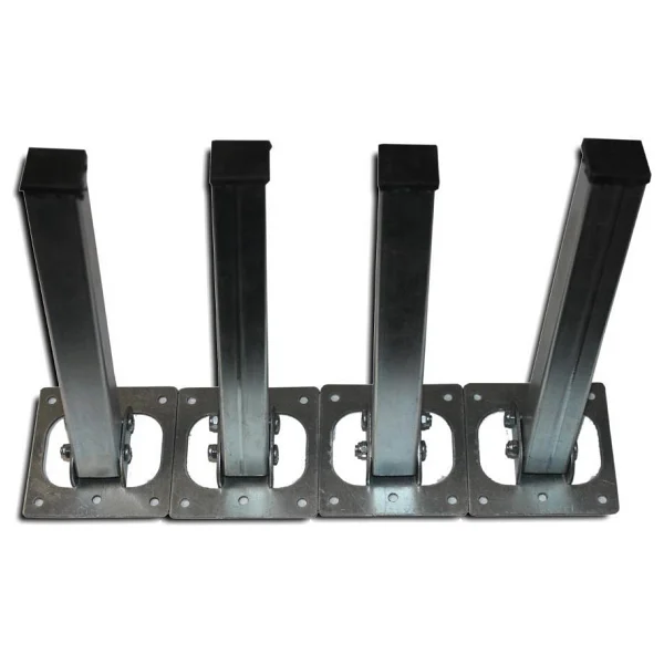 4lü Katlanır Metal Yer Sofrası Ayağı Yer Masası Ayağı 70 cm - Görsel 2