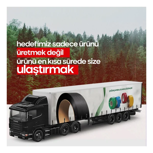 Onur Plastik 32 mm 300 mt Kompozit Lifli Çember - 300 m x 32 mm - Görsel 4
