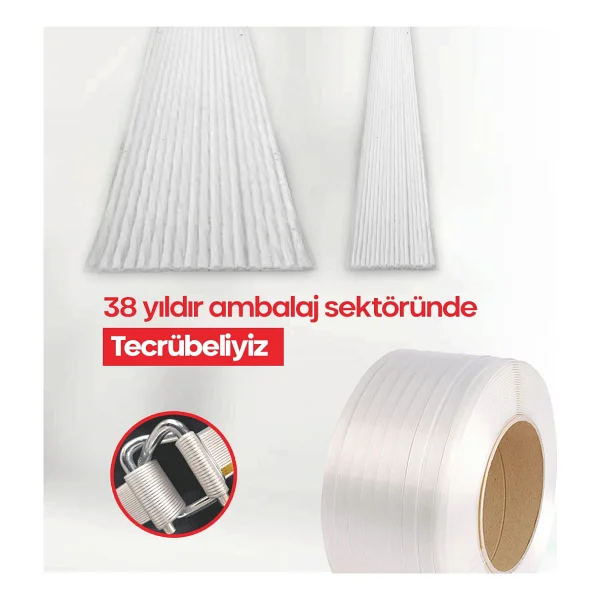 Onur Plastik 32 mm 300 mt Kompozit Lifli Çember - 300 m x 32 mm - Görsel 2