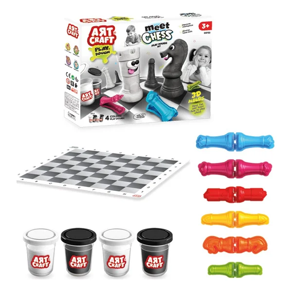 Art Craft Santranç Hamur Set 400 gr - Görsel 4