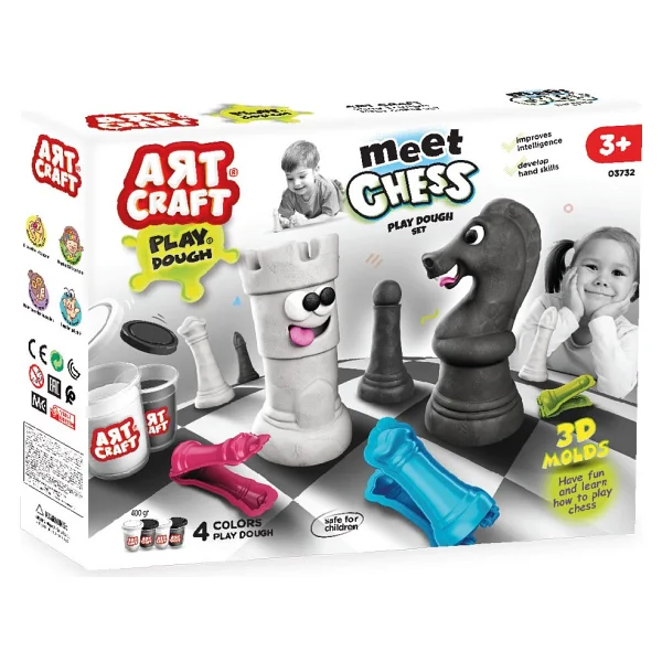 Art Craft Santranç Hamur Set 400 gr - Görsel 2