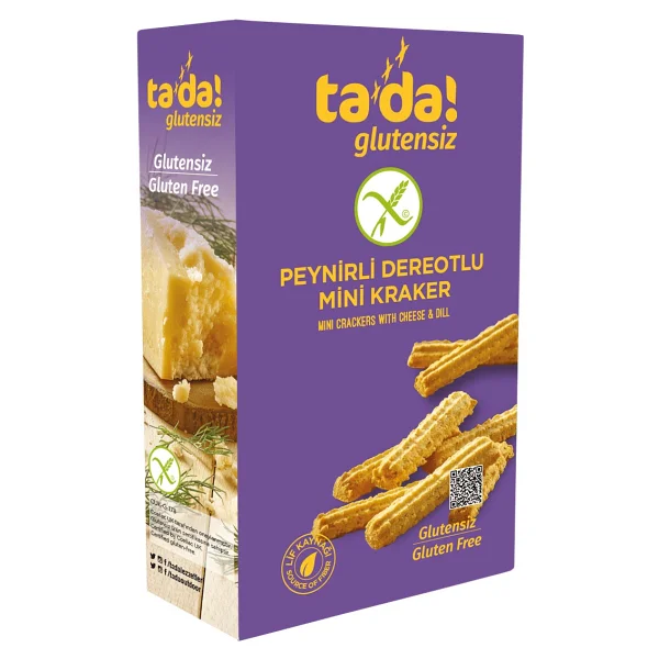 Tada 85 gr Peynirli Dereotlu Mini Kraker - Görsel 3