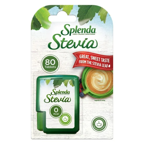 Splenda Stevia 80 Tablet Sıfır Kalori ile Sağlıklı Tatlandırıcı Türkiye Üretimi - Görsel 4