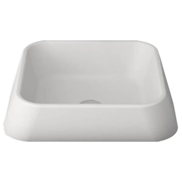 Bocchi Firenze 1005-002-0125 Mat Beyaz Çanak Lavabo - Görsel 3