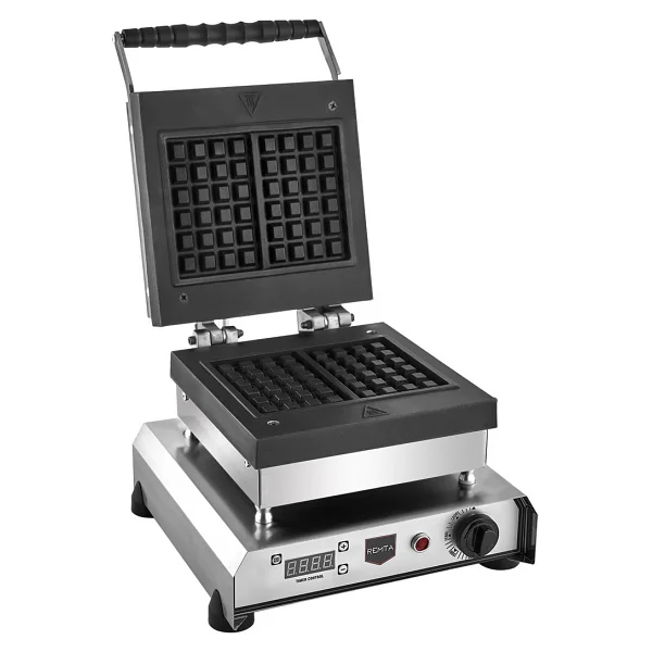 Remta W34 Elektrikli Değişebilir Yüzeyli Waffle Makinesi - Görsel 3