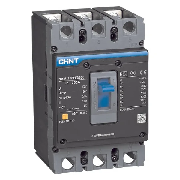 Chint 131373 3X400A 36KA GNXM-400S Sabit Komp Şalter - 400 A - Görsel 2