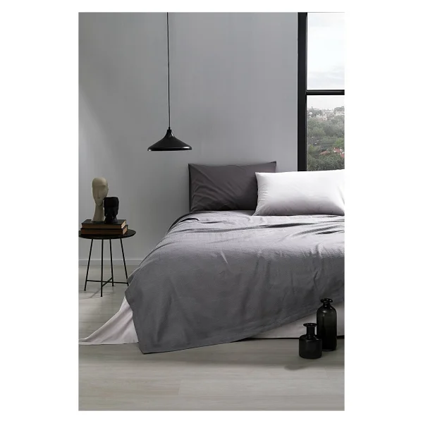 Özdilek Colormix Çift Kişilik Pike Takımı Mint-İndigo - Görsel 6