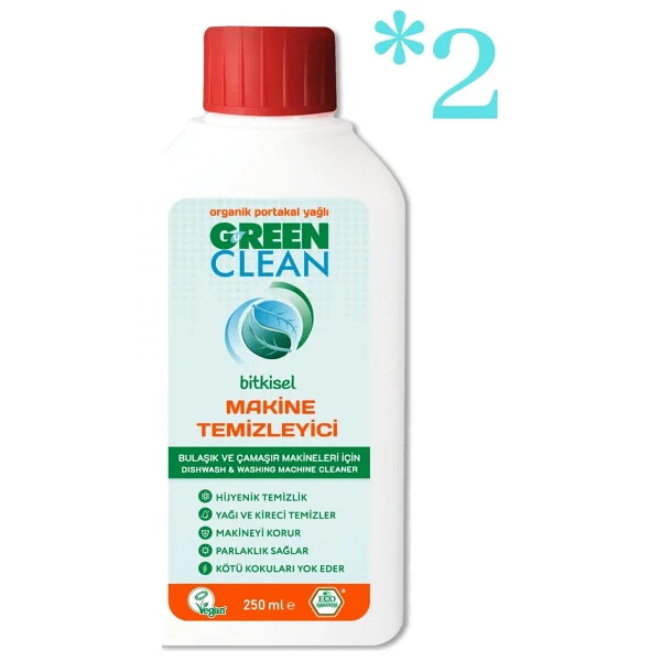 U Green Clean Organik Portakal Yağlı Makine Temizleyicisi 250 ml 2'li - Görsel 3
