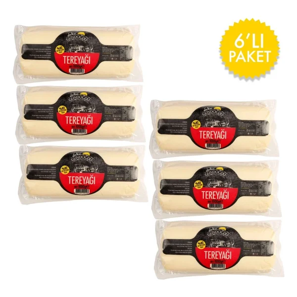 Gündoğdu 1000 gr 6'lı Paket Silindir Tereyağı - Görsel 7