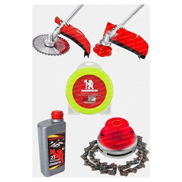 Swazer GT330 Benzinli Motorlu Tırpan Çim Biçme Makinesi - Görsel 5