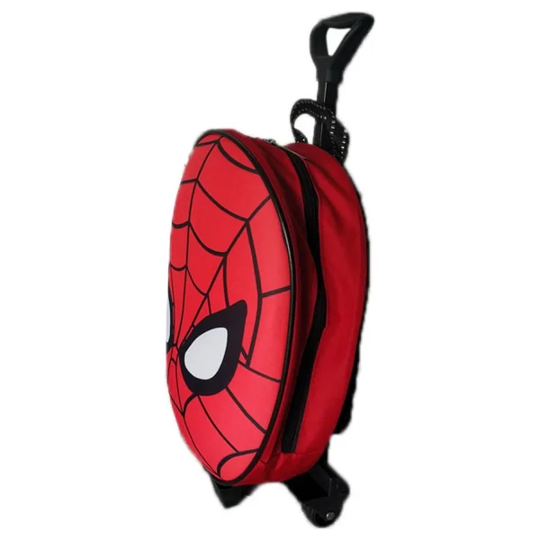 Dzc Kuzenler Avm Örümcek Spiderman Çekçekli Kreş Anaokul Günlük Çocuk Sırt Çanta Valiz - Görsel 4