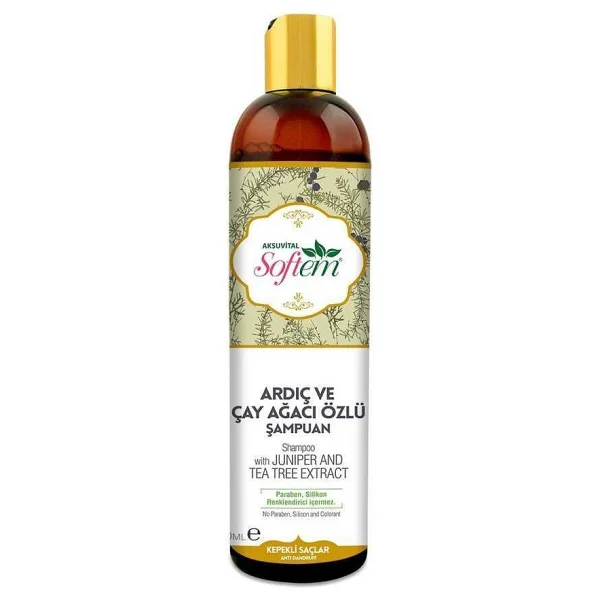 Softem Ardıç ve Çay Ağacı Özlü 400 ml Şampuan - Görsel 2