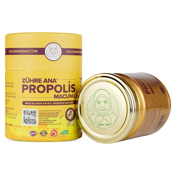 Zühre Ana Propolis Macunu - Beta Glukan ve Ginseng Katkılı (Orijinal Hologramlı Ürün) - 240 ml - Görsel 3