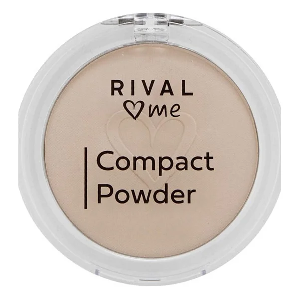 Rival Loves Me 01 Porcelain 10 gr Kompakt Pudra - Görsel 3